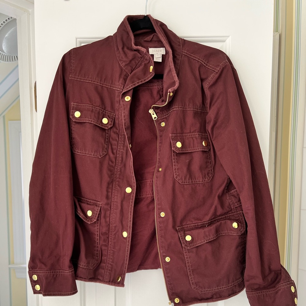 J Crew canvas jacket